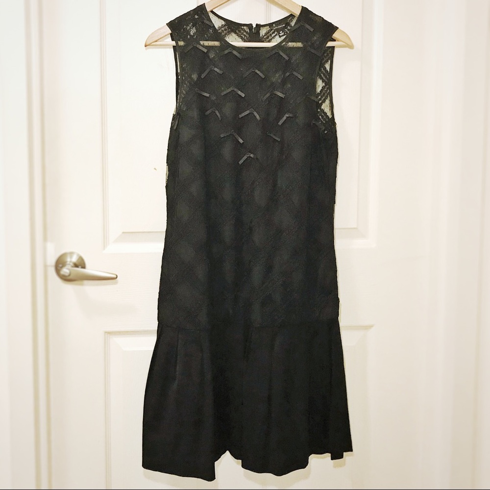 Ann Taylor Black Dress Sleeveless